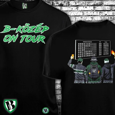 On Tour 2025 póló 5XL-es méretben